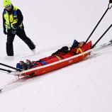 Cassie Sharpe war nach ihrem Sturz bewusstlos. © APA/afp / KIRILL KUDRYAVTSEV