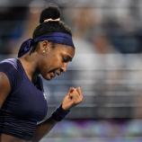 Coco Gauff sorgte für Aufsehen. © APA/afp / RYAN LIM