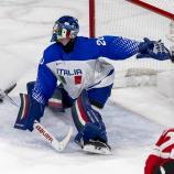 Damian Clara stellte sich den Schweizern wie eine Wand entgegen. © ANSA / SALVATORE DI NOLFI