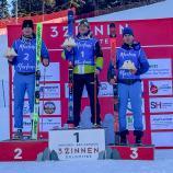 Das Podest der U21-Herren.