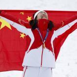 Der Jubel bei Mengtao Xu war nach dem Olympiasieg groß. © ANSA / GUILLAUME HORCAJUELO