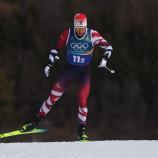 Der Nordtiroler Benjamin Moser lief in Falun auf das Podest. © ANSA / HANNIBAL HANSCHKE