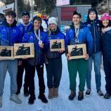 Die Südtiroler überzeugten bei der Junioren-WM der Naturbahnrodler. © FISI
