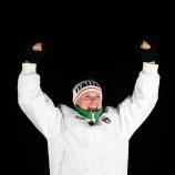 Dominik Fischnaller ist Südtirols Bronze-Held. © APA/afp / MARCO BERTORELLO