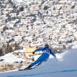 Dominik Paris hoch über Bormio: Der Ultner kennt die Stelvio wie kein Zweiter. © APA / EXPA/ JOHANN GRODER