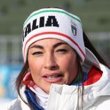 Dorothea Wierer hat bei der Olympia-Abfahrt genau hingeschaut. © Felice Calabro'