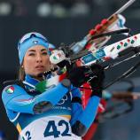 Dorothea Wierer veut une médaille. © APA/afp / ODD ANDERSEN