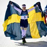 Ebba Andersson krönte sich überlegen zur Olympiasiegerin. © APA/afp / TOBIAS SCHWARZ
