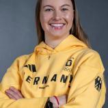 Emma Weiß, eine deutsche Olympionikin.