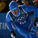 Federico Pellegrino hat die Bronzemedaille im Team-Sprint erobert. © APA/afp / JAVIER SORIANO