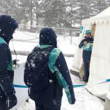 Insgesamt 18.000 Volunteers halten die Olympischen Spiele in Mailand und Cortina 2026 am Laufen. © FELICE CALABRO' / Felice Calabro'