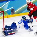 Italiens Eishockey-Nationalmannschaft spielt um das Viertelfinale. © ANSA / SALVATORE DI NOLFI