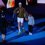 Jannik Sinner ist zurück. © APA/afp / KARIM JAAFAR