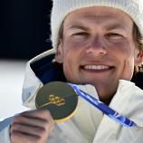 Johannes Hoesflot Klaebo ist erneut Olympiasieger. © APA/afp / TOBIAS SCHWARZ