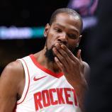Kevin Durant hat sich auf skurrile Weise am Knöchel verletzt. © APA / KEVIN C. COX