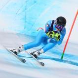 Laura Pirovano set the pace for her teammate in the team combined event. © ANSA / ANDREA SOLERO