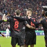 Leverkusen darf jubeln. © ANSA / FRIEDEMANN VOGEL