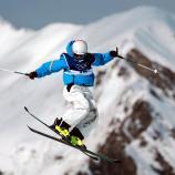 Maria Gasslitter  ist Südtirols neue Freestyle-Hoffnung. © ANSA / ALEX PLAVEVSKI