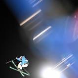 Maria Gasslitter überzeugte auch im Big Air. © APA/afp / KIRILL KUDRYAVTSEV