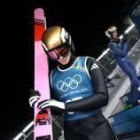 Marius Lindvik hat auf die Aussagen von Olympiasieger Marius Lindvik angesäuert reagiert. © APA/afp / ANNE-CHRISTINE POUJOULAT