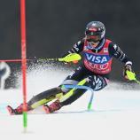 Mikaela Shiffrin gilt bei den Olympischen Spielen als haushohe Favoritin auf Gold im Slalom. © APA/afp / MICHAL CIZEK