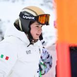 Nadia Delago, Ski-Ass aus Wolkenstein. © Pentaphoto
