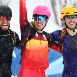 Nikita Filippov (links) gewann als erster russischer Sportler bei diesen Winterspielen eine Medaille. © ANSA / ANNA SZILAGYI