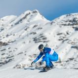Omar Visintin ist im Einzelwettbewerb früh ausgeschieden. © APA / EXPA/ JOHANN GRODER