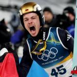 Philipp Raimund kürte sich zum Olympiasieger. © ANSA / FILIP SINGER