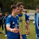 Raphael Unterhurner (l.) ist einer von den Obermaiser Jungspunden, die ihre Serie-D-Chance nutzen.