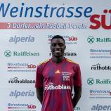 Thierno Diagne leistete sich gegen Natz eine schwere Täglichkeit. © Weinstraße Süd