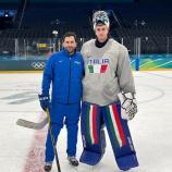 Thomas Tragust und sein Schützling: Damian Clara