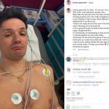 Tommaso Giacomel meldete sich selbst zu Wort. © ANSA / Instagram / tommy_giacomel