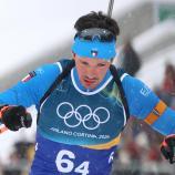 Tommaso Giacomel musste aufgeben. © ANSA / PIERRE TEYSSOT