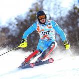 Tommaso Saccardi holte sich den Sieg im Europacup-Slalom. © Tommaso Saccardi