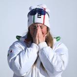 War nach dem Rennen aufgelöst: Snowboarderin Michela Moioli. © APA/afp / KIRILL KUDRYAVTSEV
