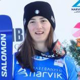 Anna Trocker hat am Donnerstag in Narvik die Goldmedaille im Junioren-WM-Riesentorlauf geholt.