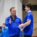 Bob Hanning (links) und Südtirols Handball-Star Leo Prantner (rechts). © Instagram / Luigi Canu | FIGH