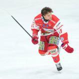 Bryce Misley and the Bolzano offensive players in the big SportNews check. © HCB