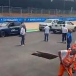 Chaotische Szenen bei der MotoGP.