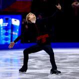 Daniel Grassl überzeugte auch in der Kür. © ANSA / MARTIN DIVISEK