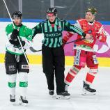 Der HCB steht mit dem Rücken zur Wand.