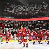 Eine Hommage der Klagenfurter Fans an Jordan Murray, der einen Herzstillstand erlitt. © F. Pessentheiner