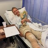 Eine Star-Skifahrerin musste operiert werden. © Instagram