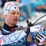 Emilien Jacquelin  und die Franzosen sind ganz heiße Siegkandidaten. © ANSA / PIERRE TEYSSOT