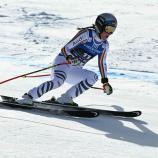 Emma Aicher ist die Gejagte. © APA/afp / ANDREAS SOLARO