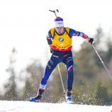Eric Perrot war der beste Biathlet in dieser Saison. © ANSA / HEIKO JUNGE