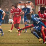 FCO-Neuzugang Mamadou Ngom machte gegen Calvi Noale ein starkes Match – auch aus kämpferischer Sicht. © P. Schwienbacher (alle Fotos)