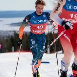 Gatorade nur als Startnummern-Sponsor: Gabriel Gledhill bediente sich am Holmenkollen liebere anderer Getränke. © G. Gledhill / Social Media