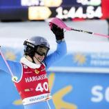 Giulia Valleriani holte sich den Sieg im Slalom. © giuliavalleriani